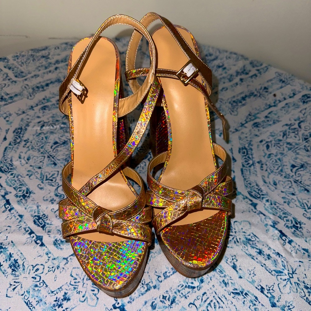 Women size 10 high heel